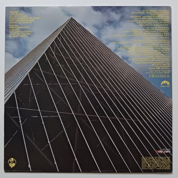 Vintage Air Supply Lost In Love vinyl record, 1980 first pressing, original - Picture 3 of 10